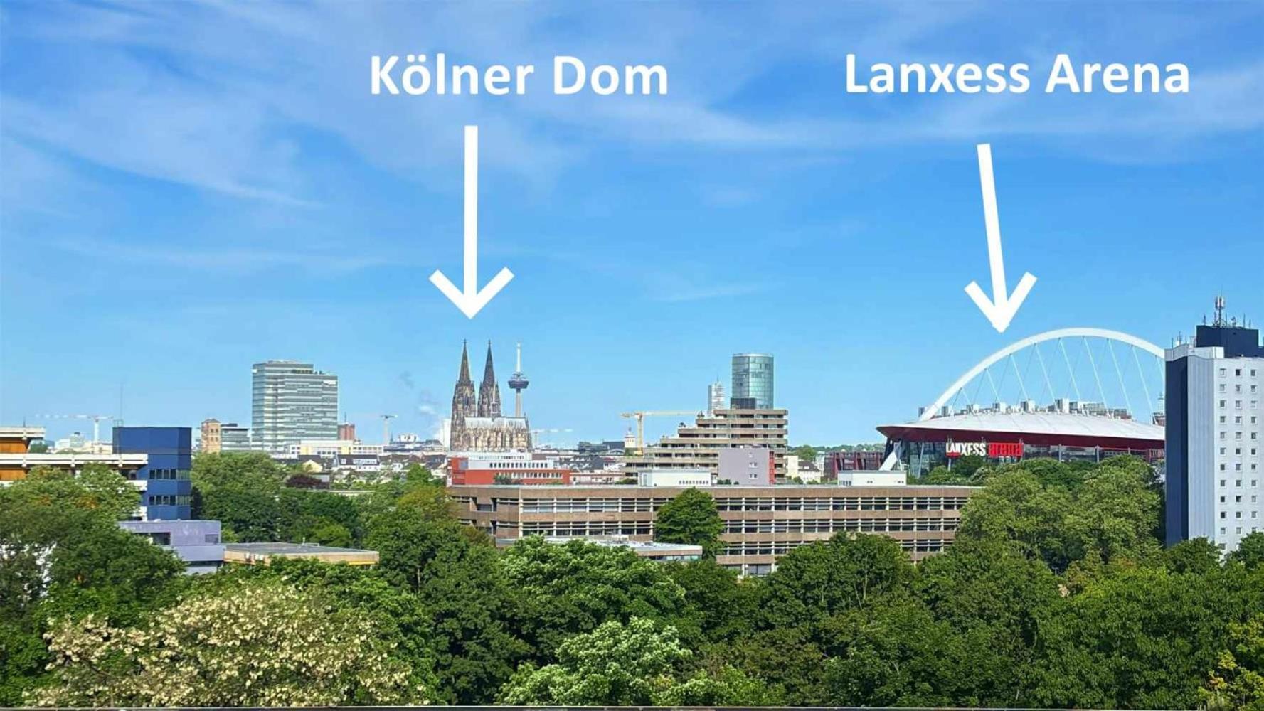 Cologne Fair Apartment With Cathedral View Eksteriør bilde